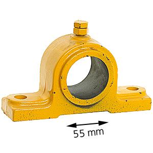 Support block, for 55mm shaft