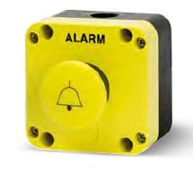 Nödsignalknapp, 1NO, med 5m kabel