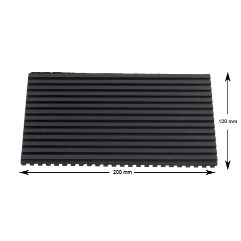 Novibra-matta, 125x250mm