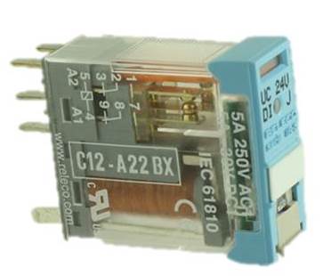 Relä RS-kort C12-A22BX/24V-30V