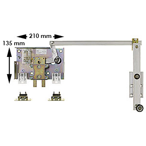 Varuhisslås, LI-25-30-V, endast lås