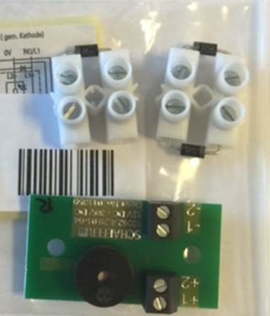 Pipkort, Schaefer, för anrop, 30V