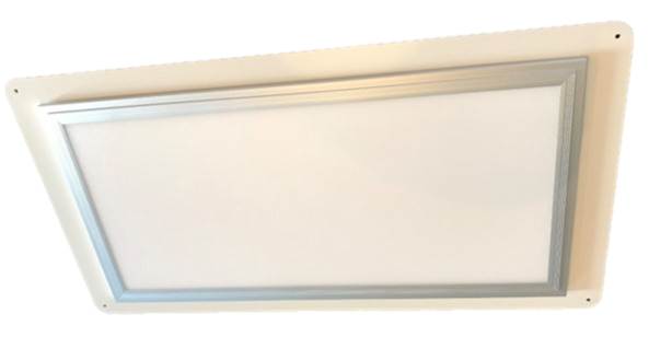 LED-panel/armatur på montageplåt 685x360mm, 20W