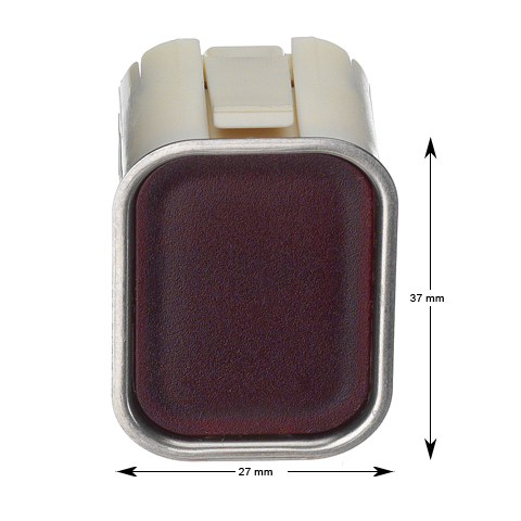 Lins, HM-2535-S, ''HÄR'', röd, vertikal