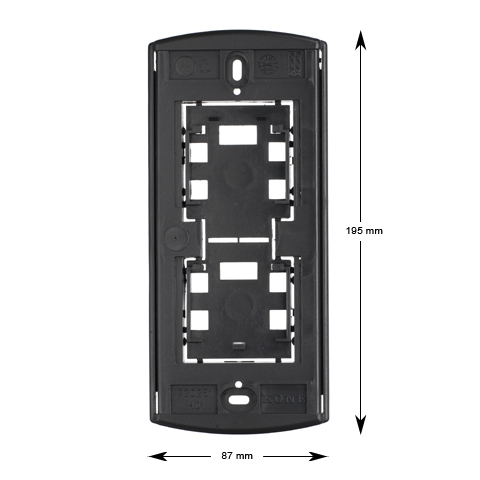 Kone Sigma Ram för Anropstablå, 2-hål