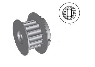 Tandhjul, Fermator, VVVF-motor, cylindr. nav, prod. fram till 2010-03
