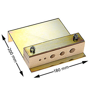 Korgkabelklämma, vinklad, trä