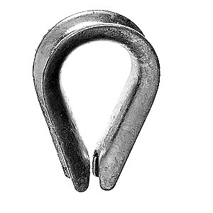 Rope thimble 5-6mm