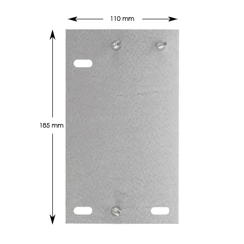 Underläggsplåt, LO-30 till LO-92/922, vänster