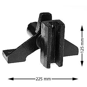 Styrskohus, max 630 kg, 14-16mm gejd