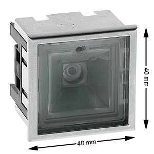 Tryckknapp, Thyssen Step Classic, 1C, utan trycke, röd