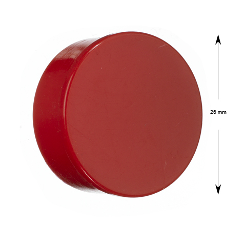 Lins, D26, röd, NPN