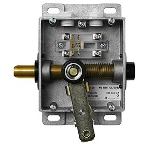 Door lock LO-30-AU-SL-H, right, triangular opening
