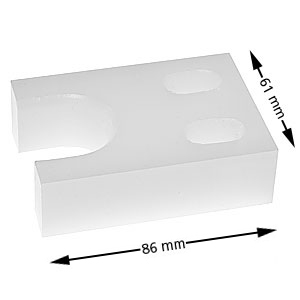 Styrsko, rundgejd, 25x60x85, 30mm