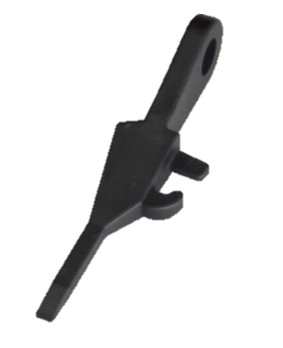 Verktyg, Wago, 1-fach, 3.5/3.81 mm, Svart