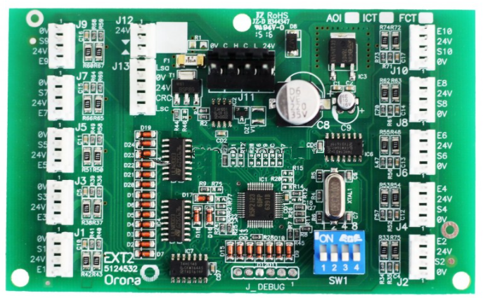 Kretskort, Orona ARCA I/ARCA II, remote station ext. 2