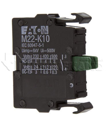 Kontaktblock, Eaton/Moeller, 1NO, skruvterminal