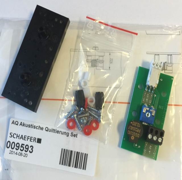 Pipkort, Schaefer, för seriekoppling/korgtablå