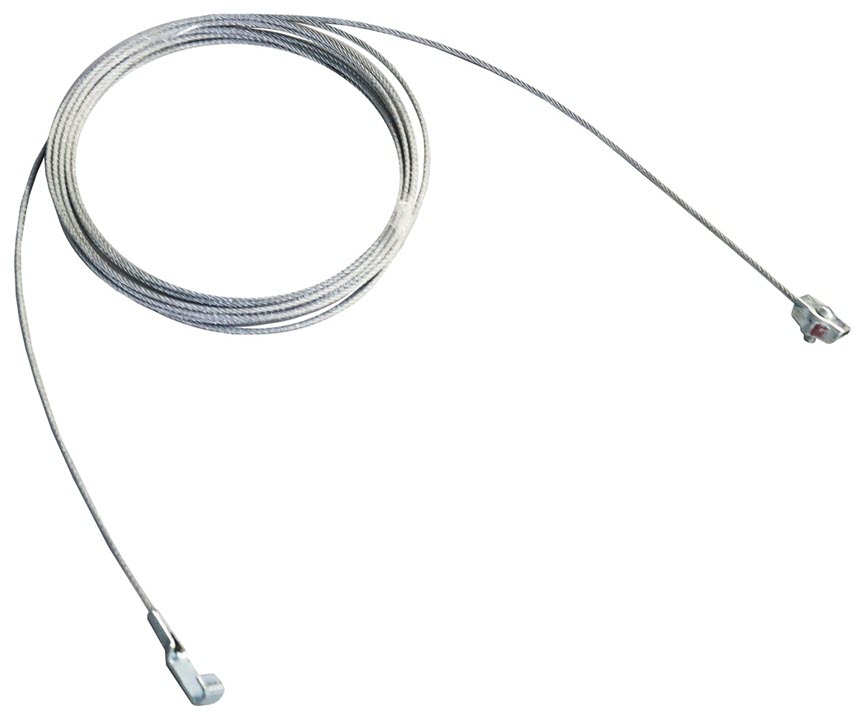 Closing rope, Wittur/Selcom L=2500mm, Spring/Weight, ø1,65mm