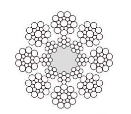 Rope, G Wolf PAWO F3, 10mm, 8x19-FC (steel reinforced)