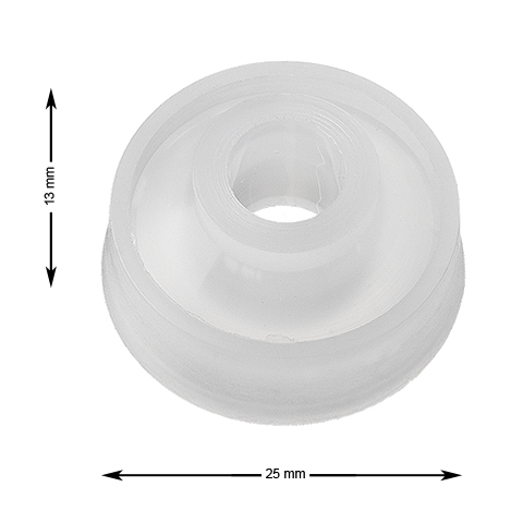 Lock roller Schindler QKS8-11, ø25x13, hole 8mm