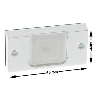 Knapp, KONE-M, 24VDC, röd