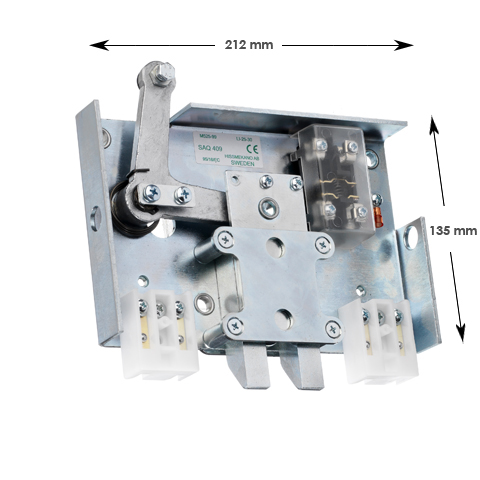 Varuhisslås, LI-25-30-H, med trekant, endast lås