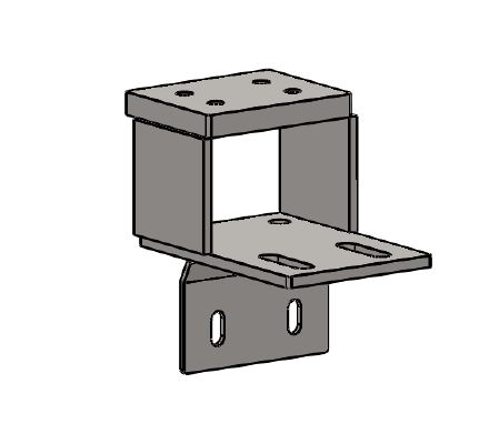 Anpassningsplatta, för bärram, KONE AT5