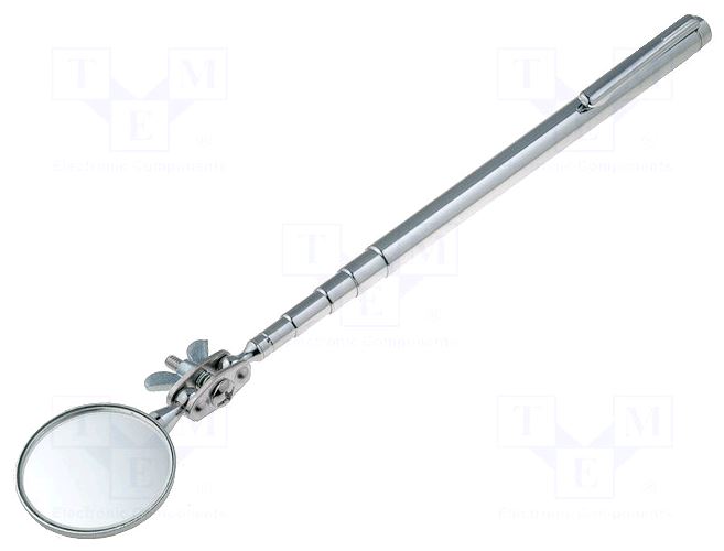 Inspektionsspegel, Ø 32mm, med teleskophandtag 180-520mm