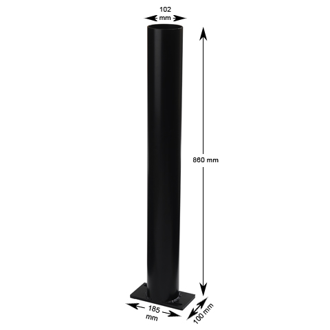 Buffertrör, för variabelt fäste