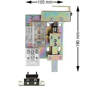 Smalhisslås, SHL-Vajer-H, med överkopplare