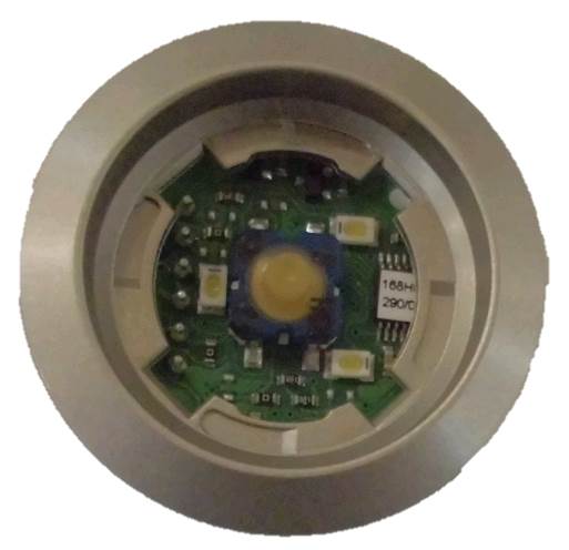 Knappelement, KONE KSS LCS, bas, låg, grå/vit