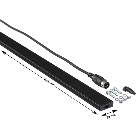 Ljusridå, Telco SG2, mottagarlist, -5m