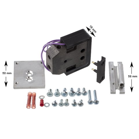 Karmkontakt, Adaptersats 4, Graham/ASEA 1955-60, med magnetkontakt