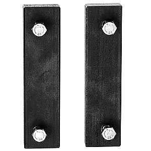 Svetsplatta till lagerbock, lev m bultkit, par