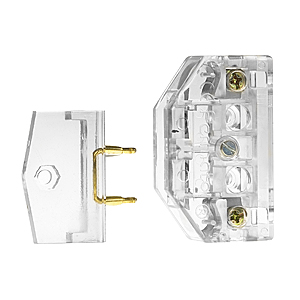 Dörrkontakt-Set, Fermator, 60mm, med överkopplare