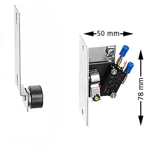 Magnetkontakt, MKM-SH-F, för lås SHL, magnet på platta