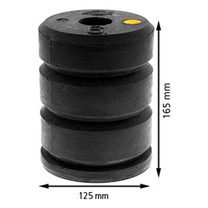 Buffert, ø125x160mm