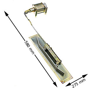 Retiring ramp, ELB-75, 230VAC, Set incl mounting kit