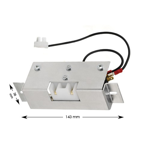 Karmdel, MKM-KO-30-NY, kåpa m magnet, Höger