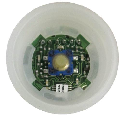 Knappelement, KONE KSS, master, FC, akustisk, grå/gul