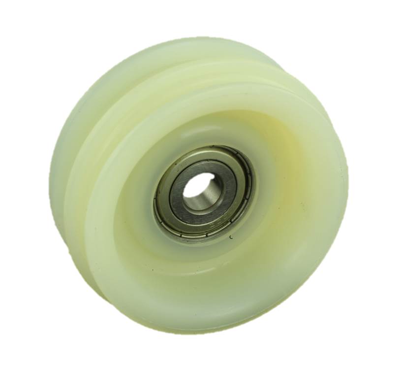 Bärrulle, Thyssen, M2TS4/D4, med linspår, ø70/60/10x26mm