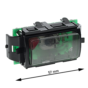 Knappelement, KONE Novel, korg, slät