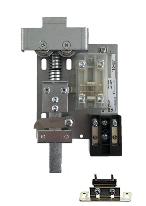 Smalhisslås, SHL-Vajer-V, med överkopplare, med trekant