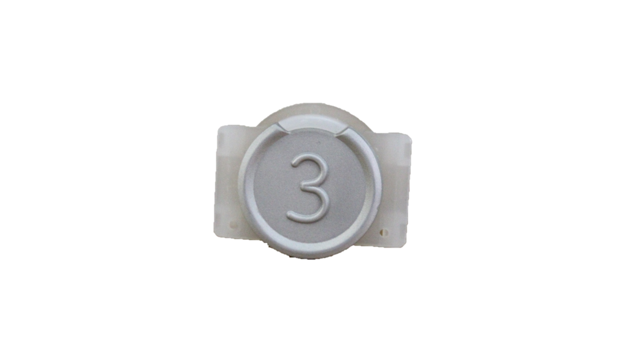 Trycke, KONE Sigma, metall, ''3''