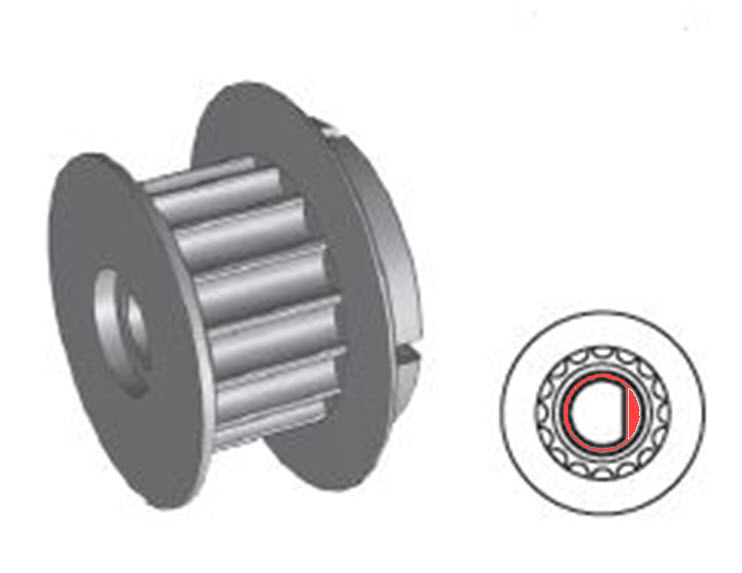 Tandhjul, Fermator, VVVF-motor, konisk nav, prod. från 2010-03