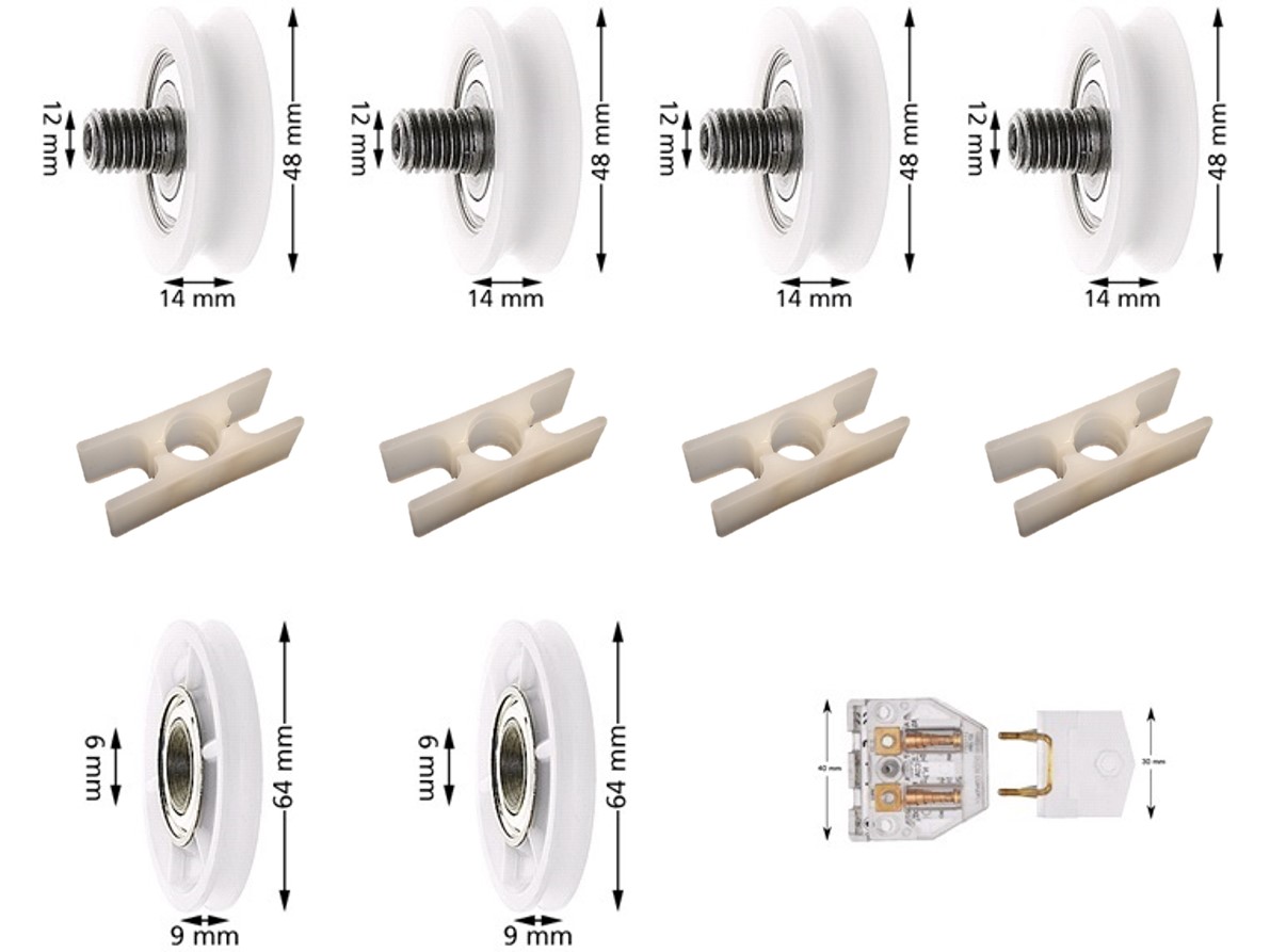 Servicepack medium, Fermator Compact, korgdörr, T2