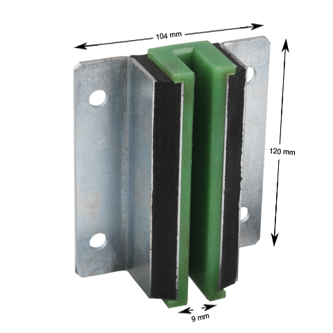 Styrsko med foder, KONE monospace, 129x104x40, 9mm, flat