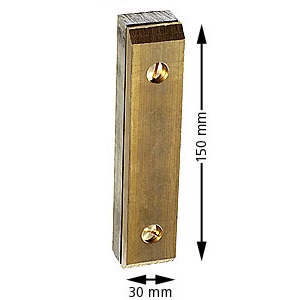 Glidsko, Hydraulhiss, 150x30x22, brons