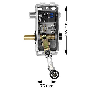 Karmlås, LO-922-H, endast lås